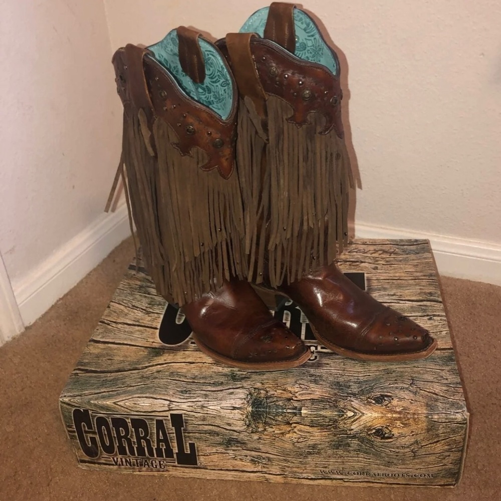 Corral Fringe boots